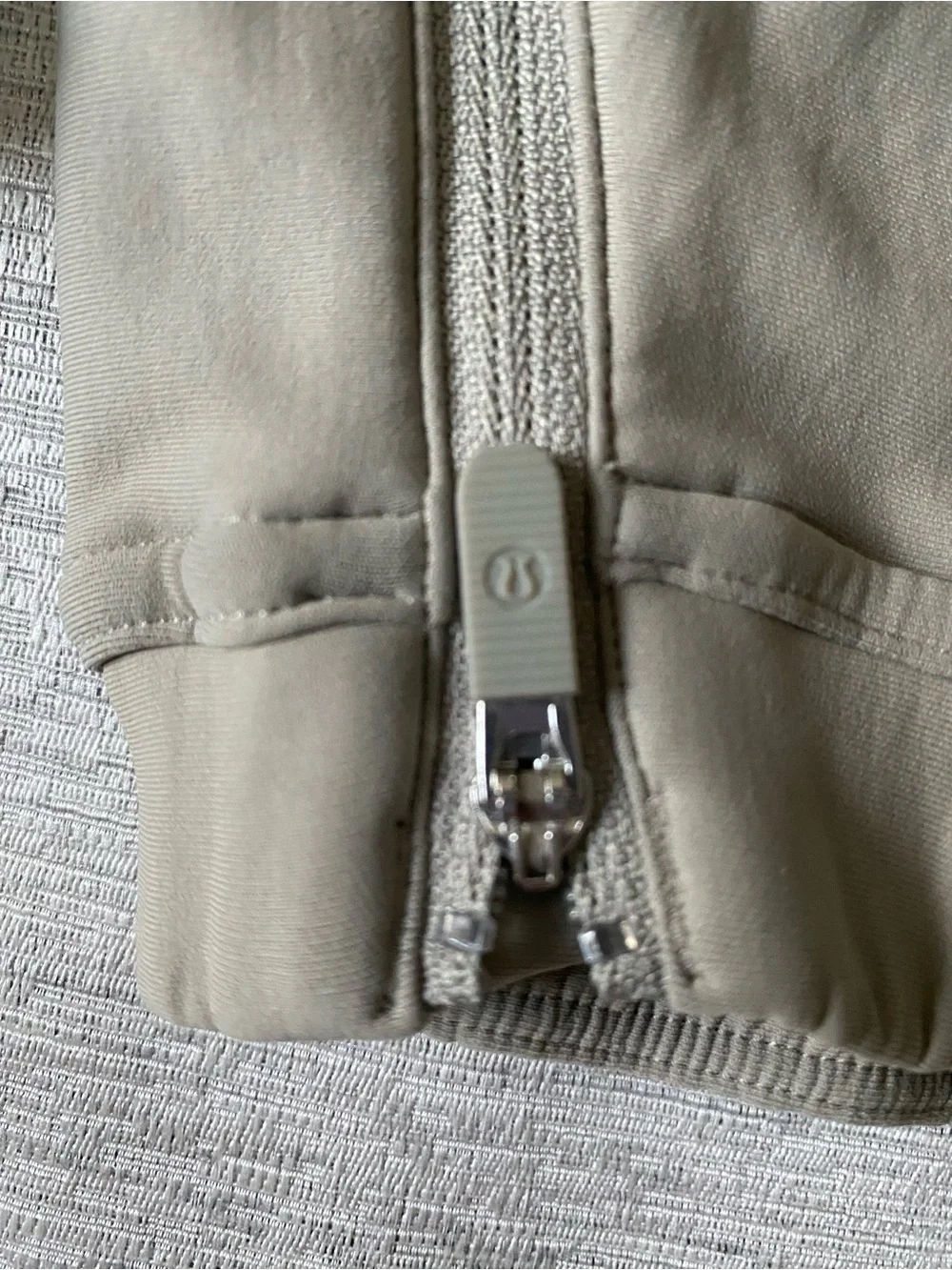 Lululemon Women’s Adapted State Fleece Joggers High Rise Tan Full Length
